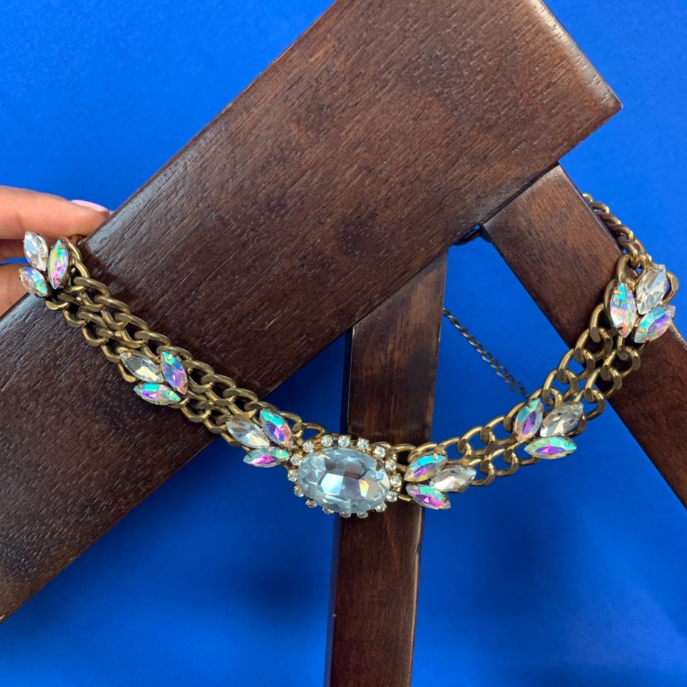 Beautiful vintage meets modern necklace